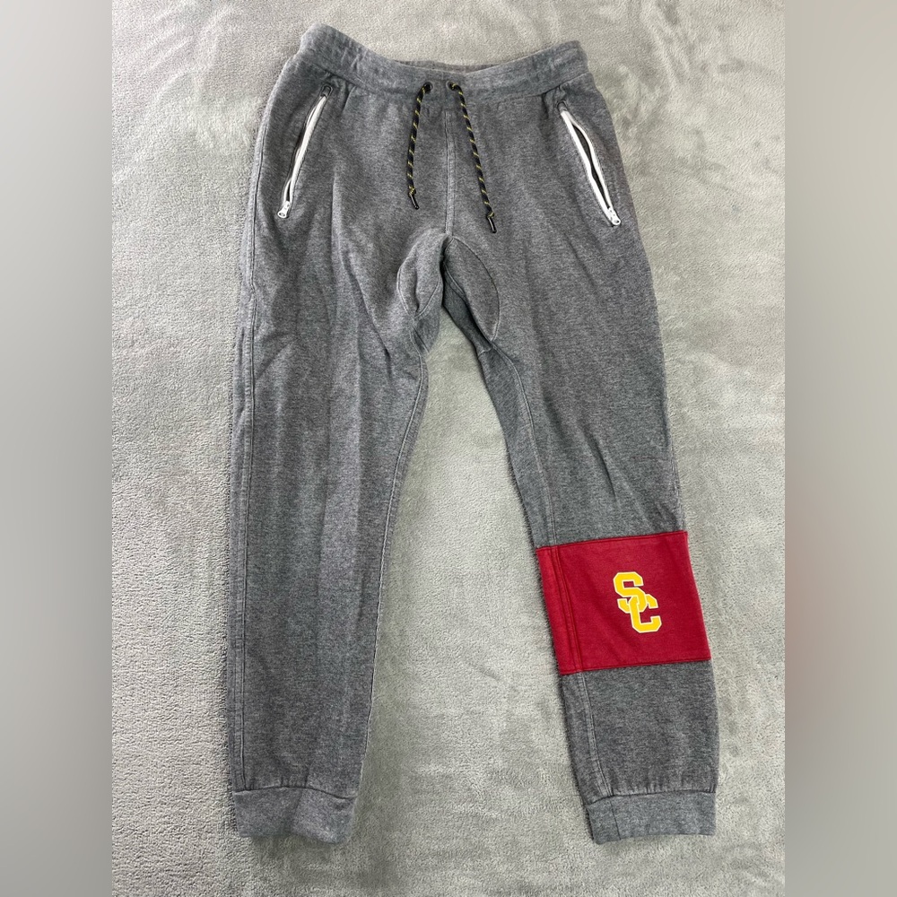Nike Fleece Jogger Pants Gray USC Trojans Sweatpants Grey Women’s Size Small